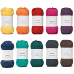 LindeHobby Cotton 8/8 – Autumn Glow, 10 kerää