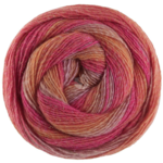 Lana Grossa Gomitolo Gala 4032 Harmaavioletti/vaaleanpunainen/tomaatinpunainen/oranssinkeltainen