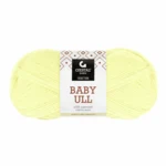 Gjestal Baby Ull 8552 Vaaleankeltainen