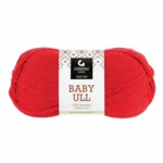 Gjestal Baby Ull 4018 Punainen