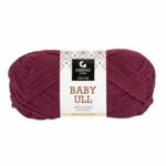 Gjestal Baby Ull 8562 Bordeaux’npunainen