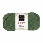 Gjestal Baby Ull 8563 Armeijanvihreä