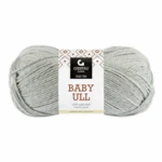 Gjestal Baby Ull 0004 Vaaleanharmaa kirjava