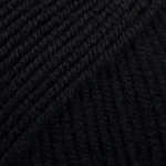 DROPS Merino Extra Fine 02 Musta (Uni Colour)