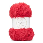 LindeHobby Furry Deluxe 10 Rubiininpunainen