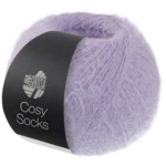 Lana Grossa Cosy Socks 03 Syreeni lila