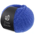 Lana Grossa Cosy Socks 15 Kuninkaansininen