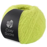 Lana Grossa Cosy Socks 24 Limetinvihreä
