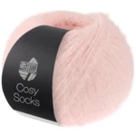 Lana Grossa Cosy Socks 01 Ruusu