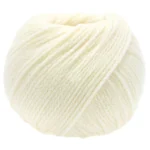 Lana Grossa Cool Merino 15 Valkoinen