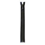 YKK Avattava Metallivetoketju 4 mm (25-65 cm) 580 Musta, Antiikkimessinki