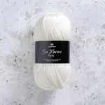 Svarta Fåret Sox Merino 4 ply 00 Luonnonvalkoinen