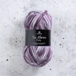 Svarta Fåret Sox Merino 4 ply 12 Staattinen näyttö