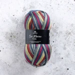 Svarta Fåret Sox Merino 4 ply 20 Siideripuristin