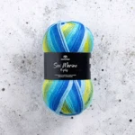 Svarta Fåret Sox Merino 4 ply 23 Rantaviiva