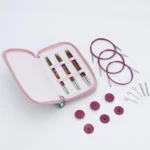 KnitPro Symfonie 2 Vaihdettavat Pyöröpuikotsetti, Starter Set, 13 cm