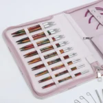 KnitPro Symfonie 2 Vaihdettavat Pyöröpuikotsetti, Deluxe, 13 cm
