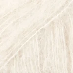 DROPS BRUSHED Alpaca Silk 01 Luonto (Uni colour)