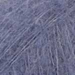 DROPS BRUSHED Alpaca Silk 13 Farkut sininen (Uni colour)