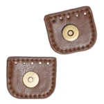 Go Handmade Magneettinen Nepparikiinnitys 4 cm Ruskea pronssilla