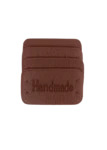 Go Handmade Handmade Label, 4 kpl: Ruskea