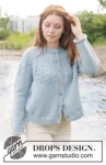 River Dream Cardigan – DROPS 273-12, Nepal-neuletakki, kuva 1