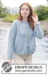 River Dream Cardigan – DROPS 273-12, Nepal-neuletakki, kuva 3