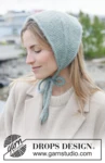 Sage Spirit Bandana – DROPS Air 30 salvianvihreä – kuva 3