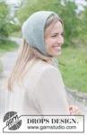 Sage Spirit Bandana – DROPS Air 30 salvianvihreä – kuva 4