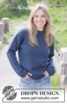 273-22 Autumn Fjord Sweater by DROPS Design