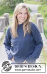 273-22 Autumn Fjord Sweater by DROPS Design
