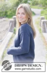 273-22 Autumn Fjord Sweater by DROPS Design