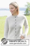 273-31 Moon History Cardigan by DROPS Design