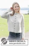 273-31 Moon History Cardigan by DROPS Design