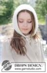 270-25 Snow Mist Bandana by DROPS Design