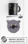 Extra 0-1388 Lucifurr by DROPS Design — kissanmuotoinen pöytätabletti — 1