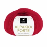 Du Store Alpakka Forte 739 Syvä punainen