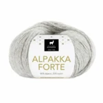Du Store Alpakka Forte 716 Vaaleanharmaa kirjava