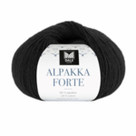 Dale Alpakka Forte 733 Musta