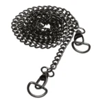 Go Handmade Laukun hihna Metalliketju, 120 cm Harmaa