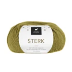 Du Store Alpakka Sterk 843 Kelta-vihreä
