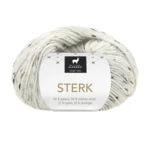 Du Store Alpakka Sterk 929 Valkoinen tweed