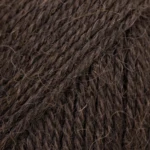 DROPS Alpaca 9051 Tumma kahvi (Mix)