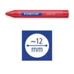 STAEDTLER Noris Club jumbo 229 vahaväriä, 12 kpl – Picto