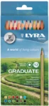 Lyra Graduate Lyijykynät, 12 kpl.