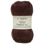 Go Handmade Tencel Bamboo 17353 Tummanruskea