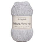 Go Handmade Bohème Velvet Fine 17601 Vaaleanharmaa