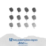 STAEDTLER Mars Lumograph Lyijykynät, 12 kpl – Degree