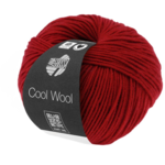 Lana Grossa Cool Wool 514 Tummanpunainen