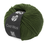 Lana Grossa Cool Wool 2042 Tumman oliivinvihreä